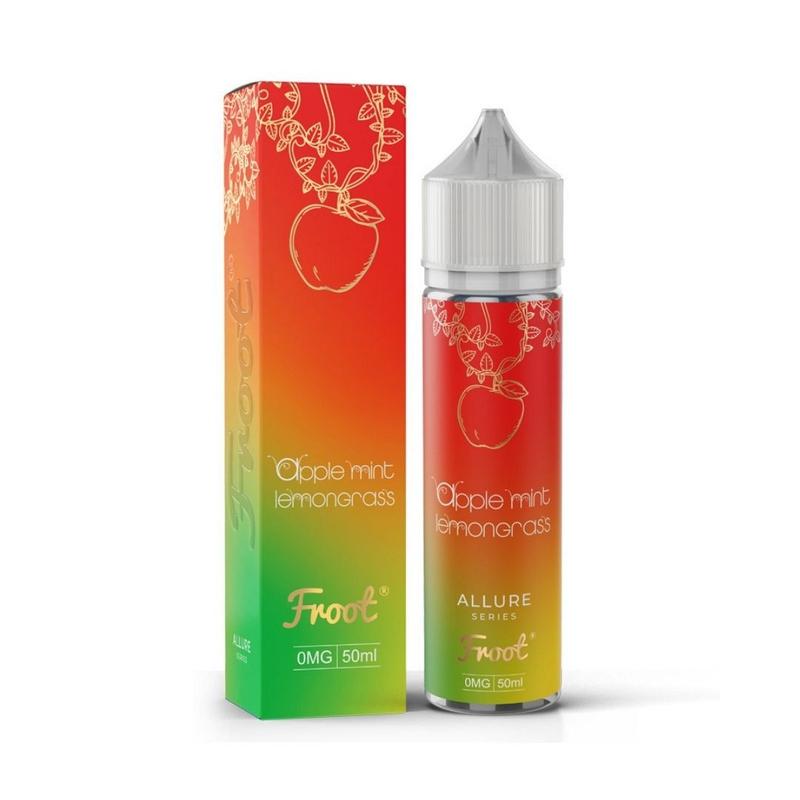 Froot Allure Series: Apple Mint Lemongrass 0mg 50m...