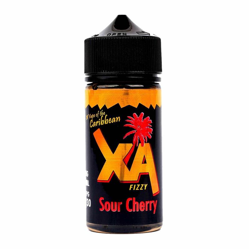 Xa Fizzy Sour Cherry 80ml Short Fill - 0mg