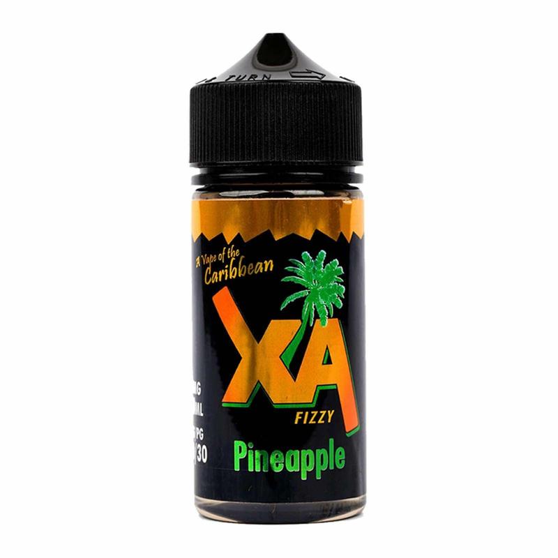 Xa Fizzy Pineapple 80ml Short Fill - 0mg