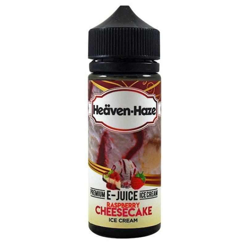 Heaven Haze Raspberry Cheesecake 0mg 100ml Short F...