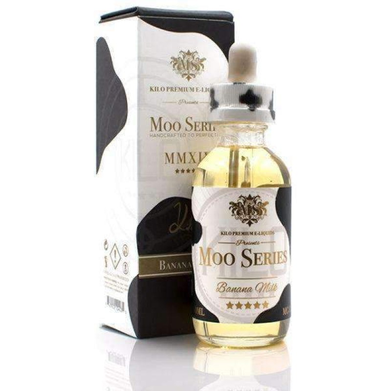 Kilo Premium E-liquids Moo Series: Banana Milk 50m...