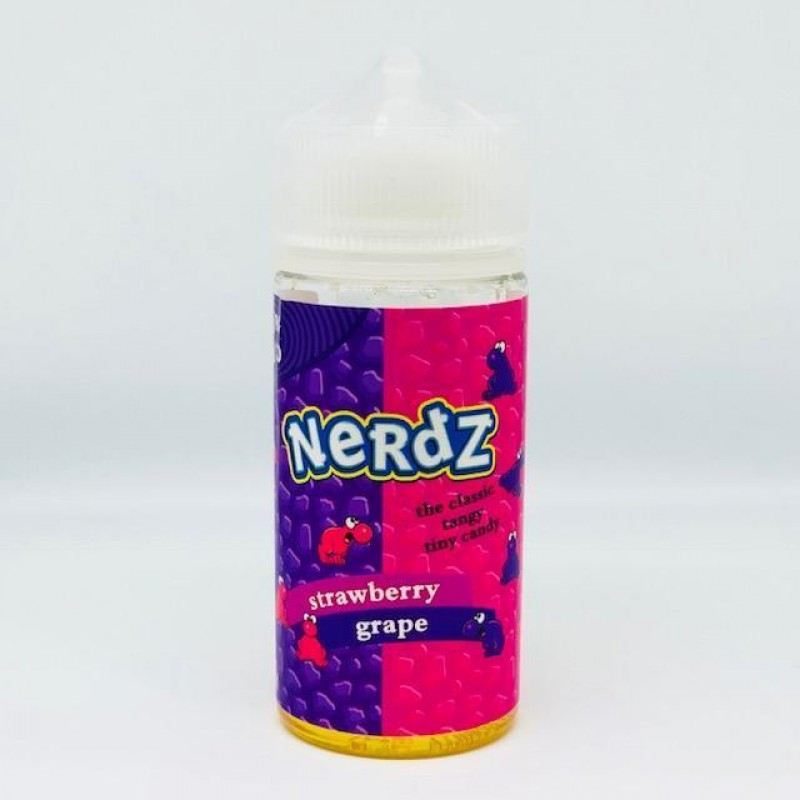 Nerdz Juice Strawberry Grape 80ml Short Fill - 0mg