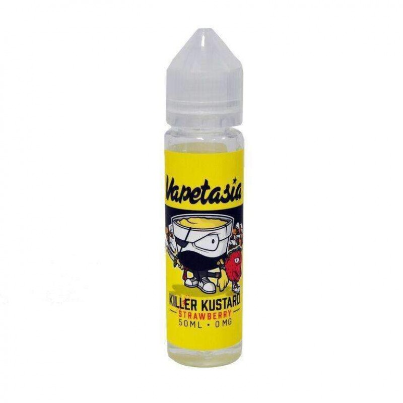 Vapetasia Killer Kustard Strawberry 0mg Short Fill...