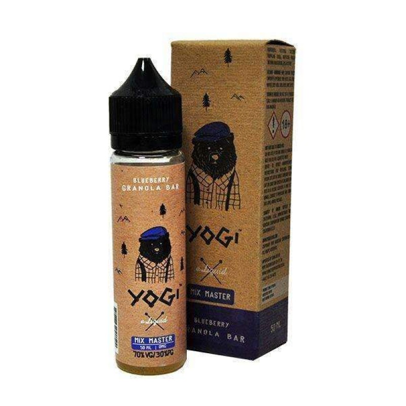 Yogi Blueberry Granola Bar 50ml Short Fill - 0mg