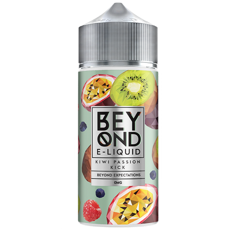 Beyond E-Liquids Kiwi Passion Kick 0mg 100ml Short...