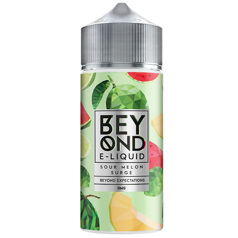 Beyond E-Liquids Sour Melon Surge 0mg 100ml Short ...