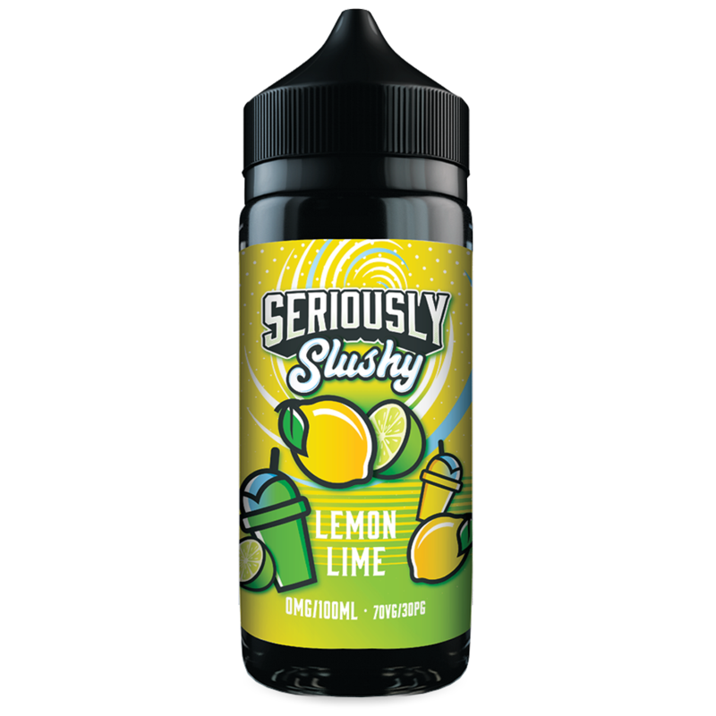 Seriously Slushy Lemon Lime 0mg 100ml Short Fill E...