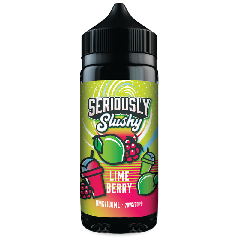 Seriously Slushy Lime Berry 0mg 100ml Short Fill E...