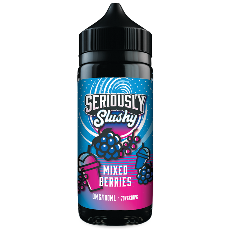 Seriously Slushy Mixed Berries 0mg 100ml Short Fil...