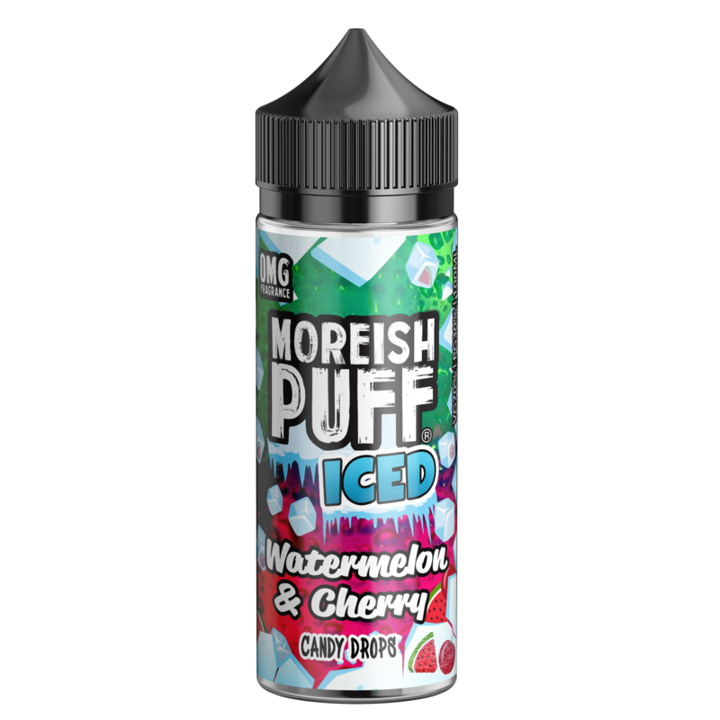 Moreish Puff Iced Watermelon & Cherry Candy Dr...