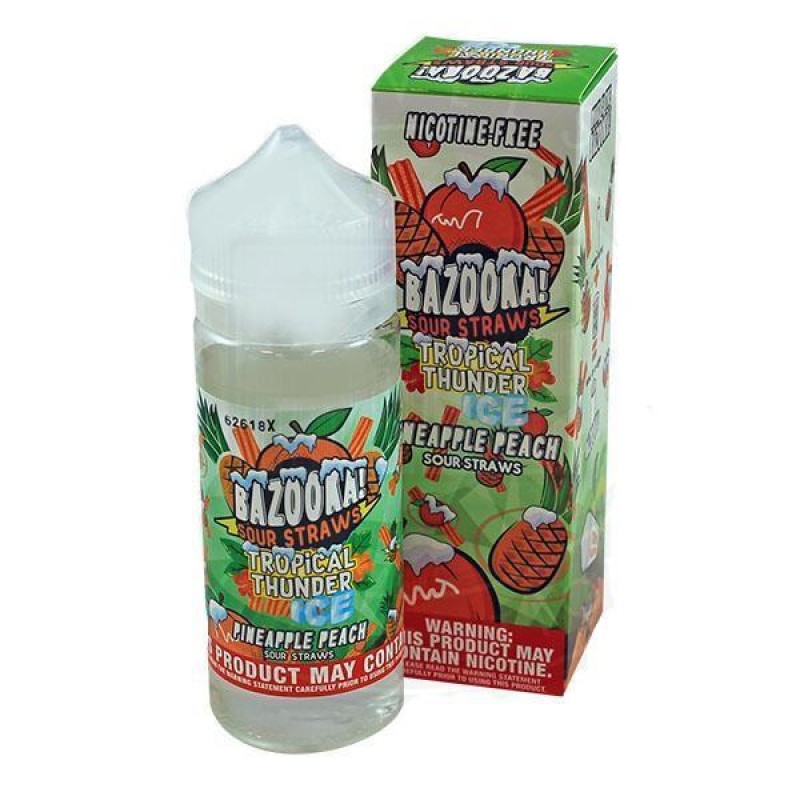 Bazooka Tropical Thunder Pineapple Peach 0mg - 100...