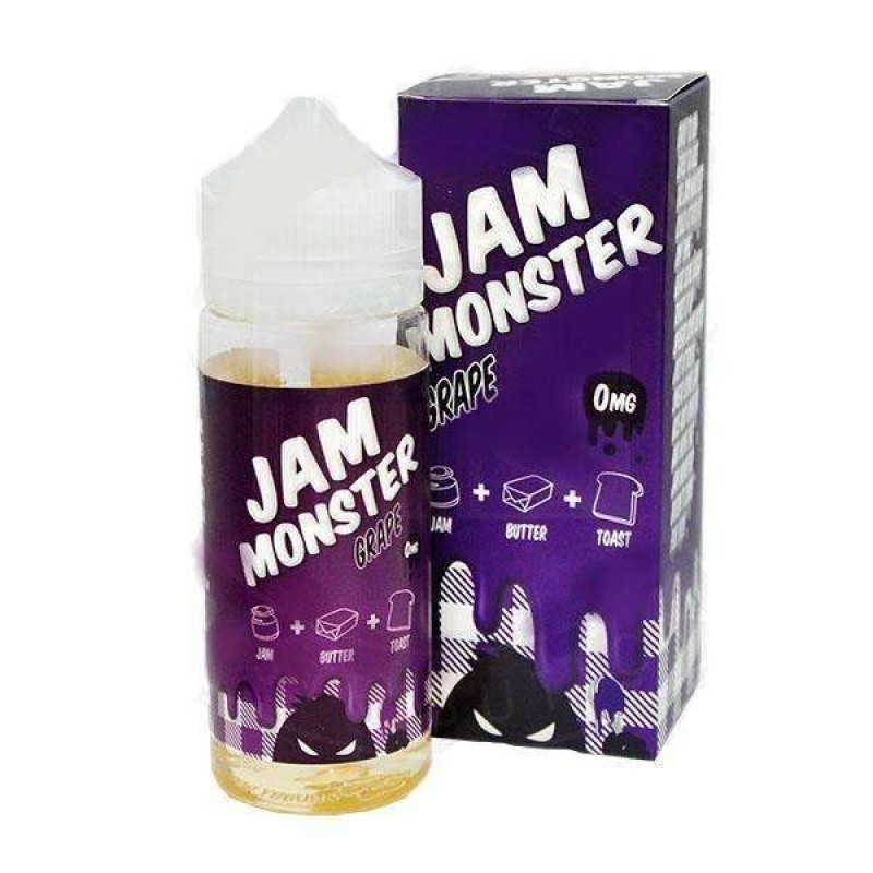 Jam Monster Grape 0mg Short Fill - 100ml