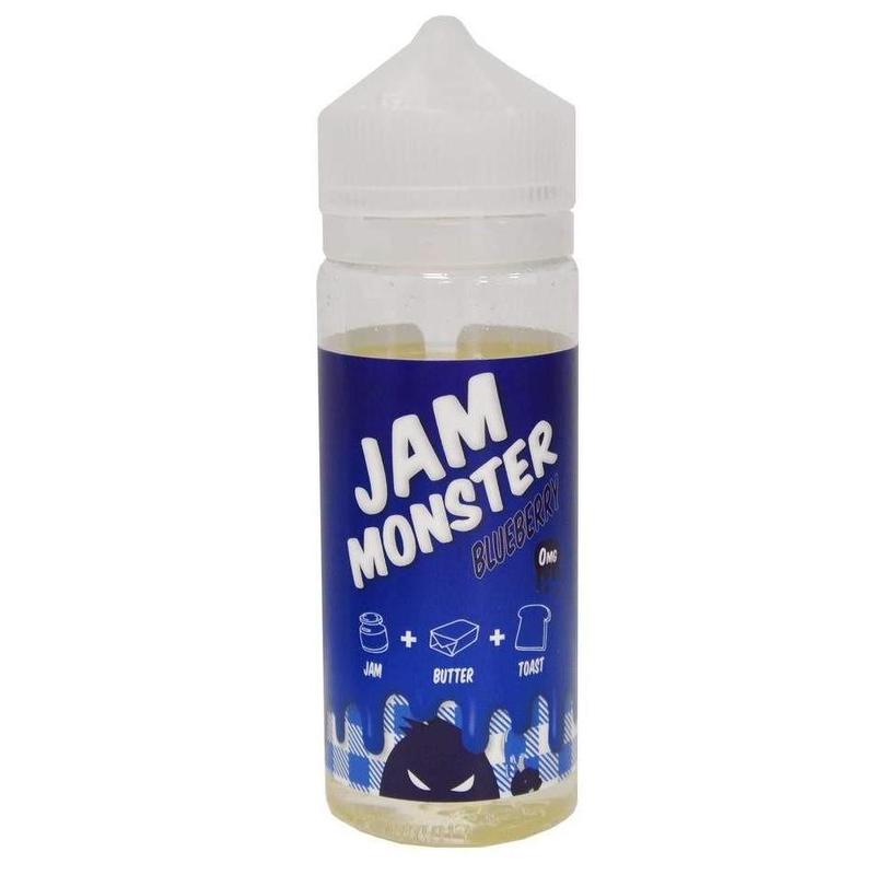 Jam Monster Blueberry 0mg 100ml Short Fill