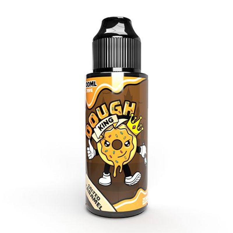 Dough King Salted Caramel 0mg 100ml Short Fill E-L...