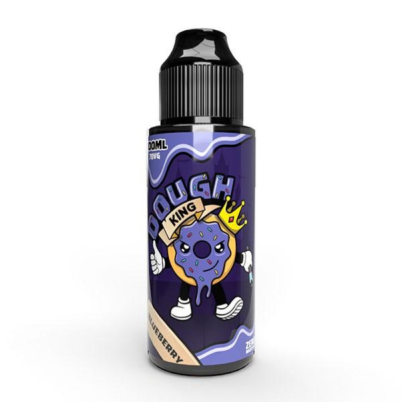 Dough King Blueberry 0mg 100ml Short Fill E-Liquid