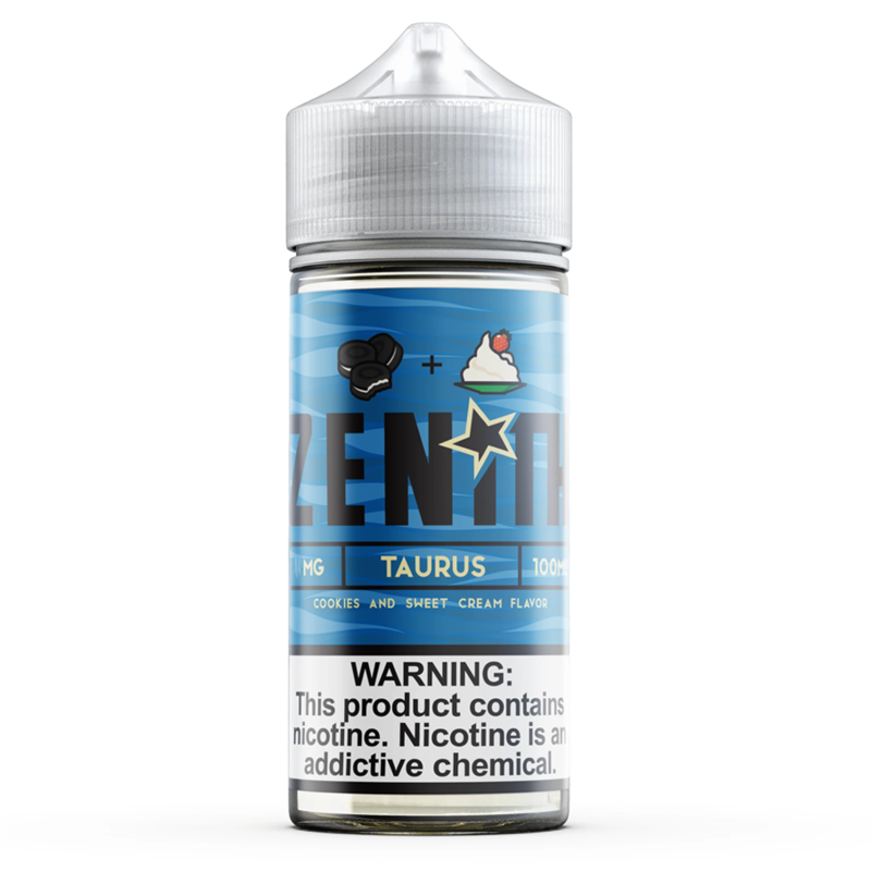 Zenith Taurus 0mg 100ml Short Fill E-Liquid