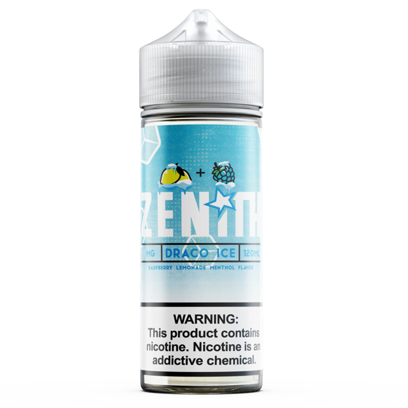 Zenith Draco Ice 0mg 100ml Short Fill E-Liquid
