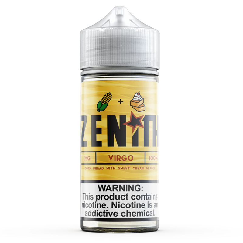 Zenith Virgo 0mg 100ml Short Fill E-Liquid