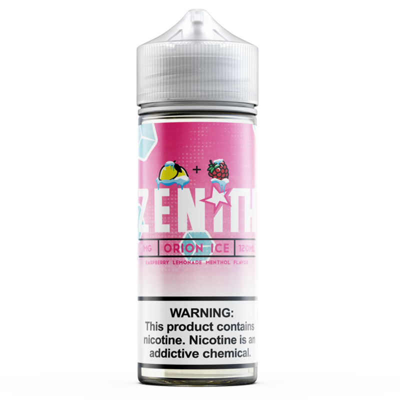 Zenith Orion Ice 0mg 100ml Short Fill E-Liquid