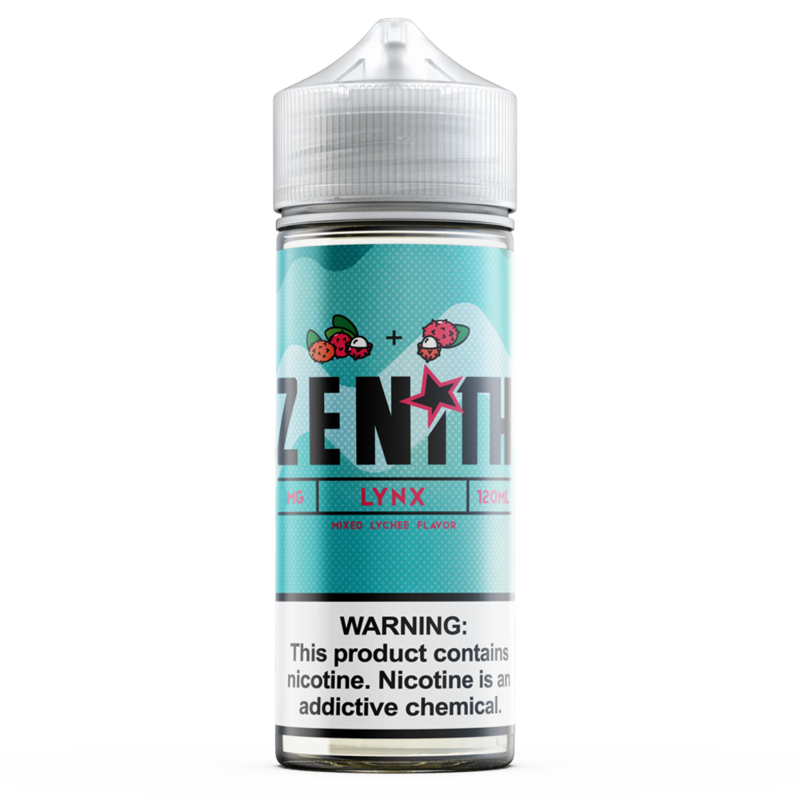 Zenith Lynx 0mg 100ml Short Fill E-Liquid
