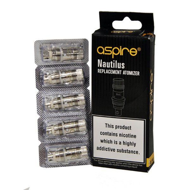 Aspire Nautilus BVC Replacement Coils 5 Pack