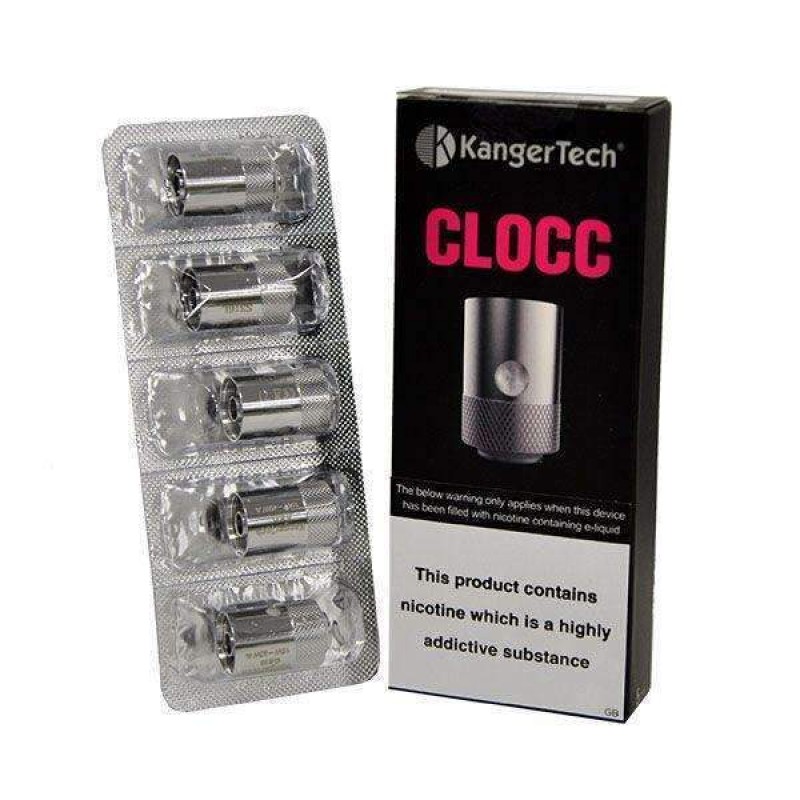 Kangertech CLOCC SUS 316L Replacement Coils 5 Pack - 0.5ohm