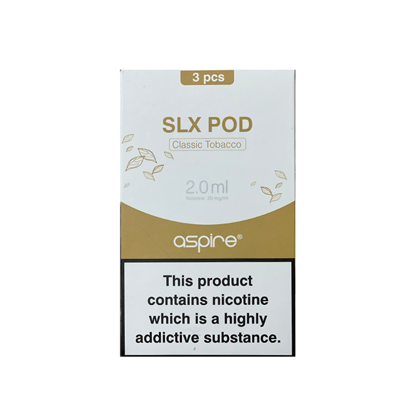 Aspire SLX Pod Classic Tobacco (20mg 2ml 3 Pack)