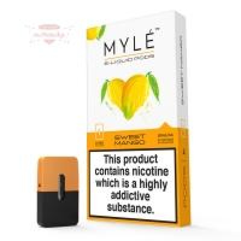 Myle Vapor Myle Pod Sweet Mango (20mg 0.9ml 4 Pack...