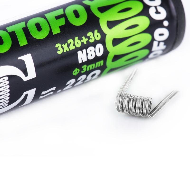 Wotofo Alien Clapton Ni80 Replacement Coils 10 Pack