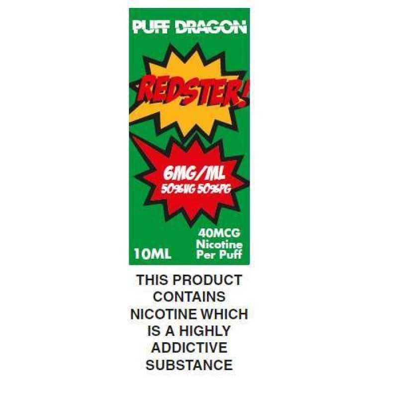 Puff Dragon Redster E-Liquid - 10ml