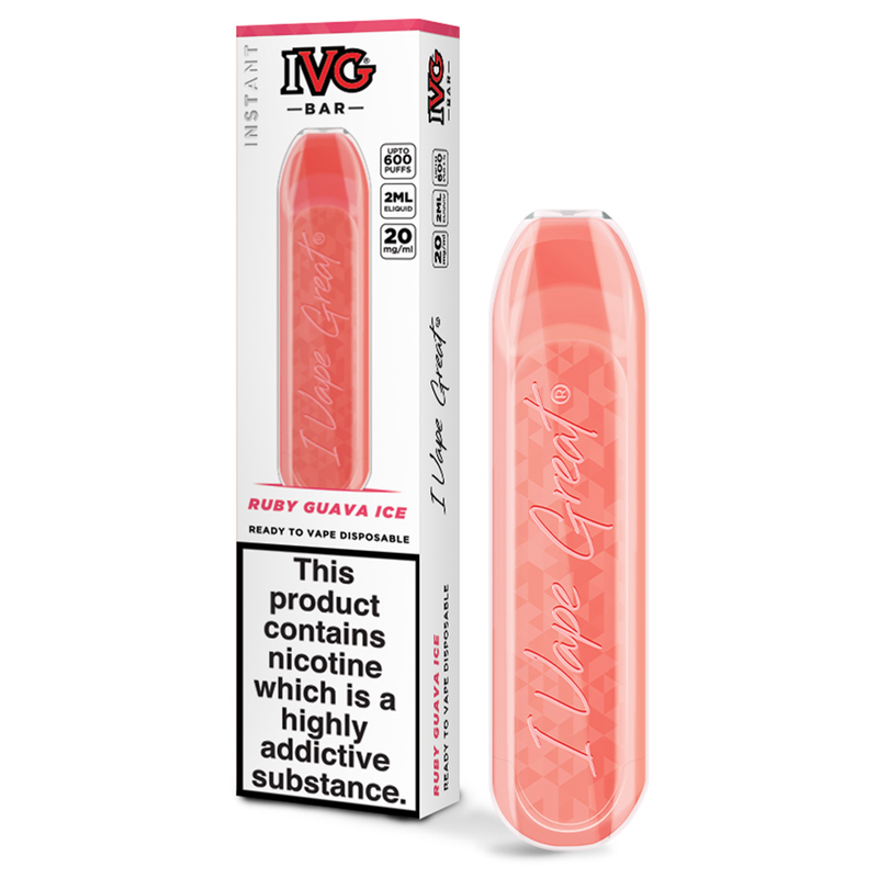 IVG Bar Ruby Guava Ice Disposable Pod Device