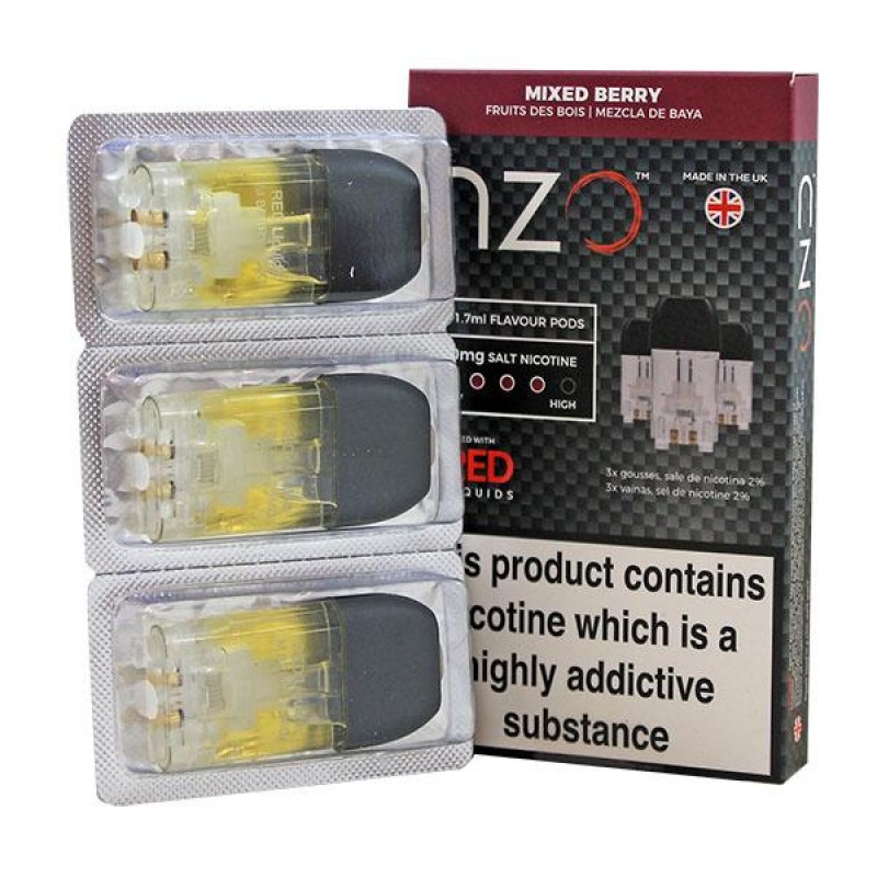 Red Liquids NZO Mixed Berries Pod 1.7ml 3pcs 10mg