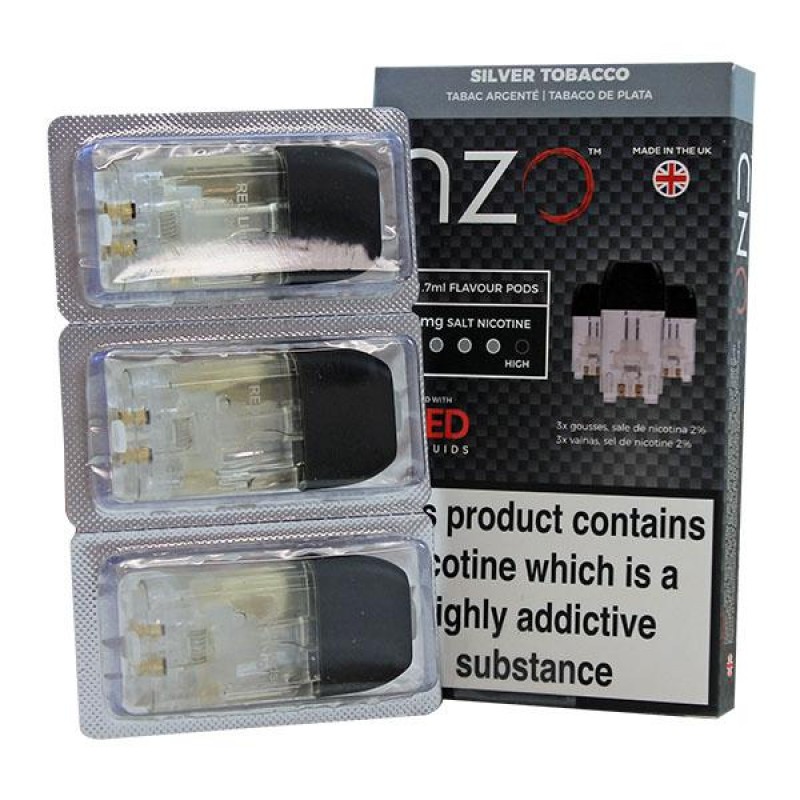 Red Liquids NZO Silver Tobacco Pod 1.7ml 3pcs 10mg