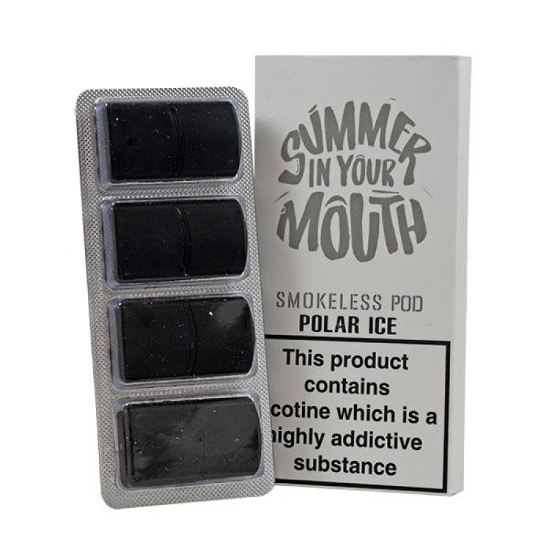 Summer In Your Mouth Polar Ice Smokeless Pod 4 x 1...