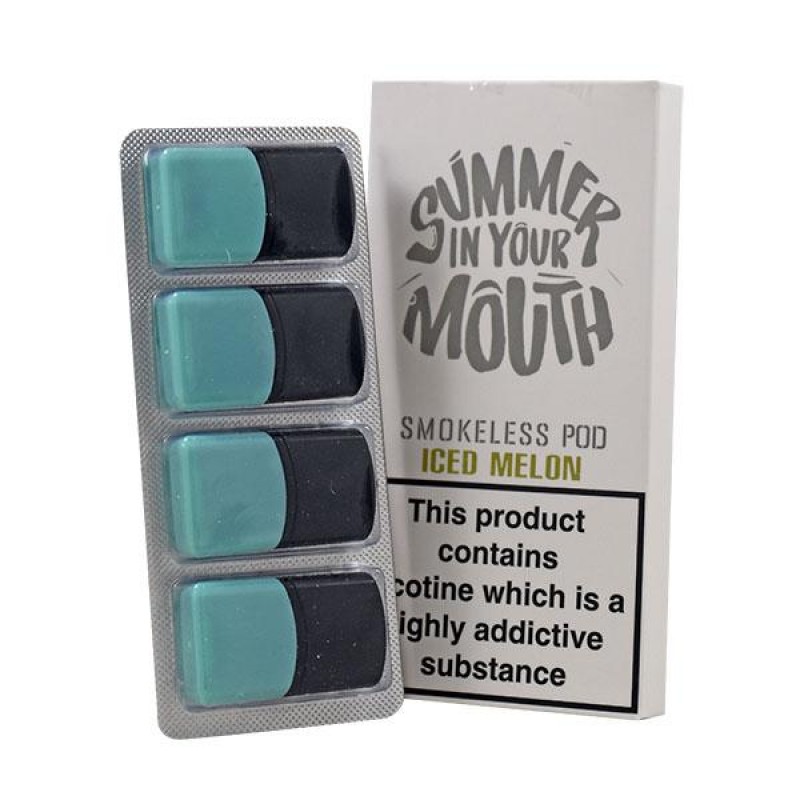 Summer In Your Mouth Iced Melon Smokeless Pod 4 x ...