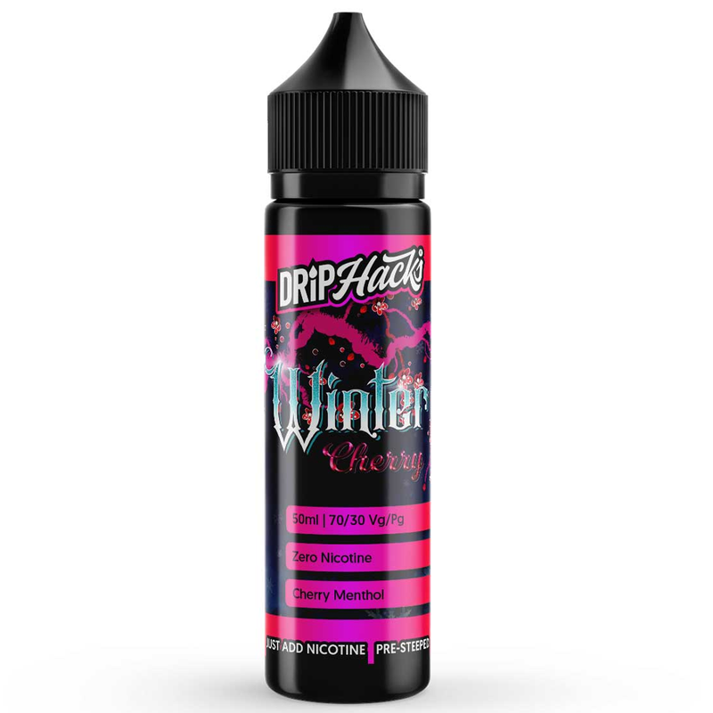 Drip Hacks Cherry Winter 0mg 50ml Short Fill E-Liq...