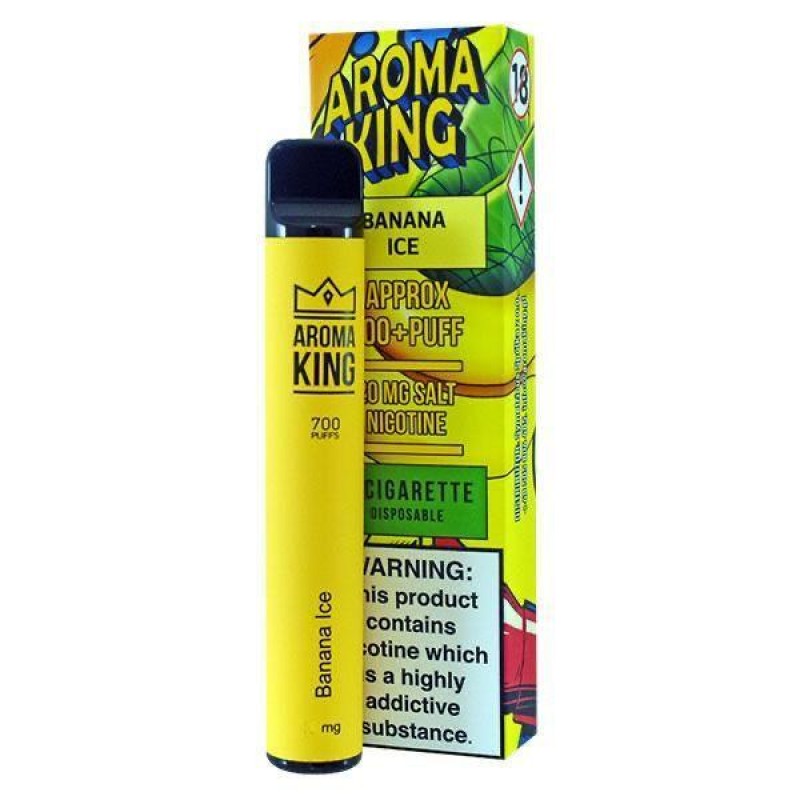 Aroma King Disposable Vape Device Banana Ice 2ml