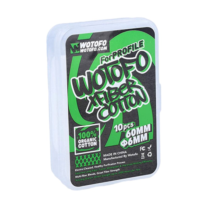Wotofo Xfiber Cotton 60mm 10psc