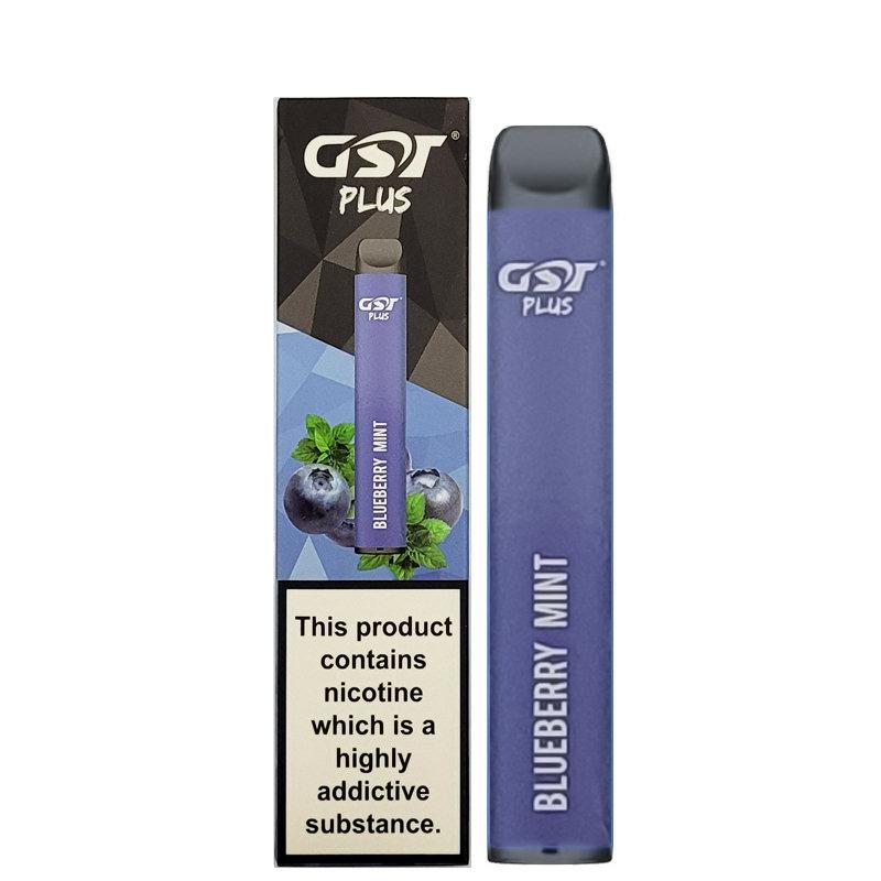 GST Plus Blueberry Mint Disposable Vape Device 20m...